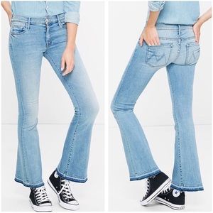 Mother Undone Hem Weekender in Wild At Heart